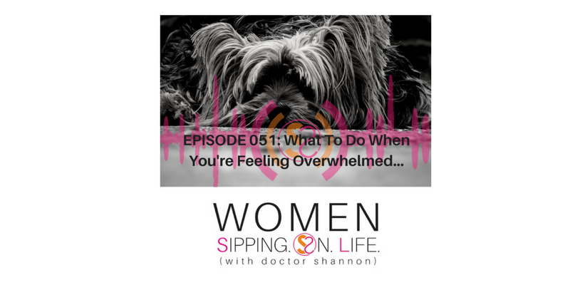 EPISODE 051: What To Do When You’re Feeling Overwhelmed
