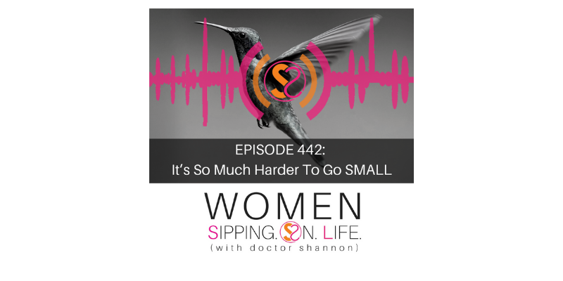 EPISODE 442: It’s So Much Harder To Go SMALL