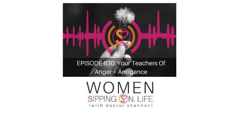 EPISODE 630: Your Teachers Of Anger + Arrogance