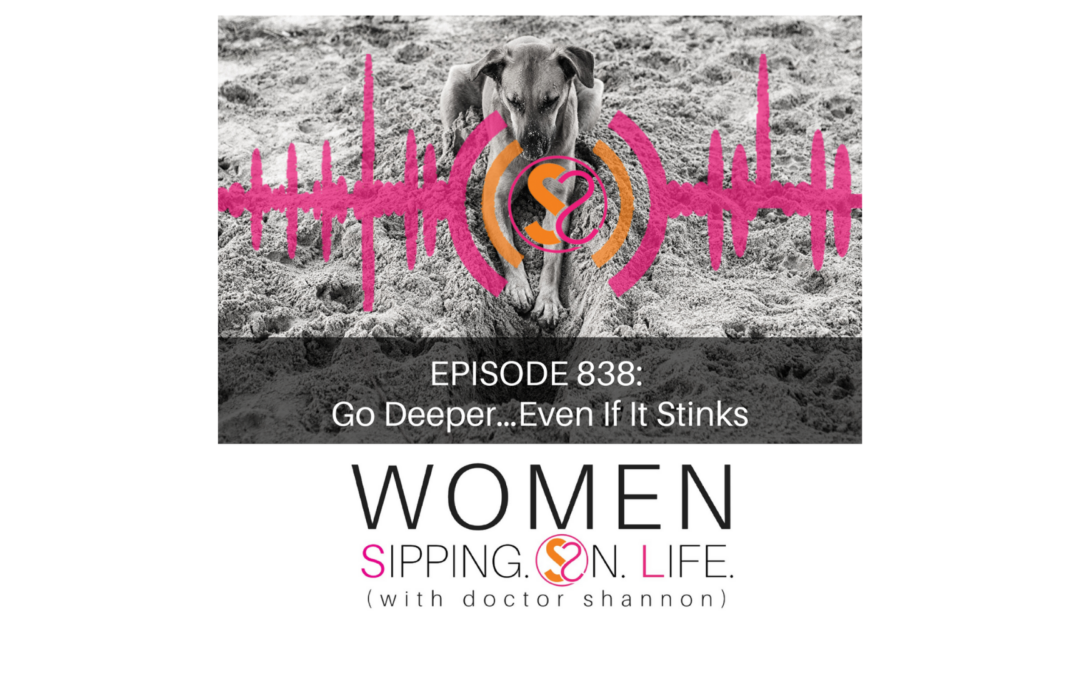 EPISODE 838: Go Deeper…Even If It Stinks